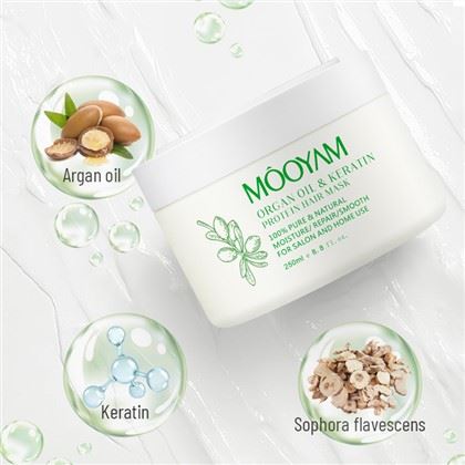 Argan olje keratin hårmaske
