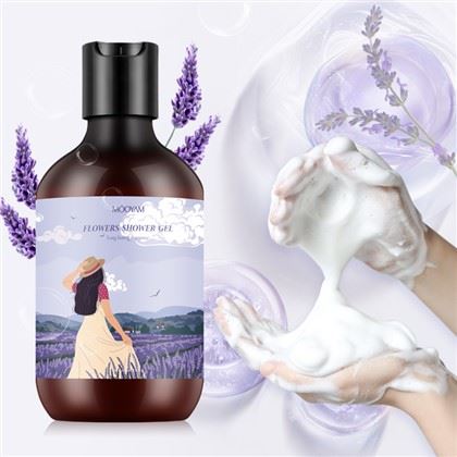 Organisk lavendel kroppsvask