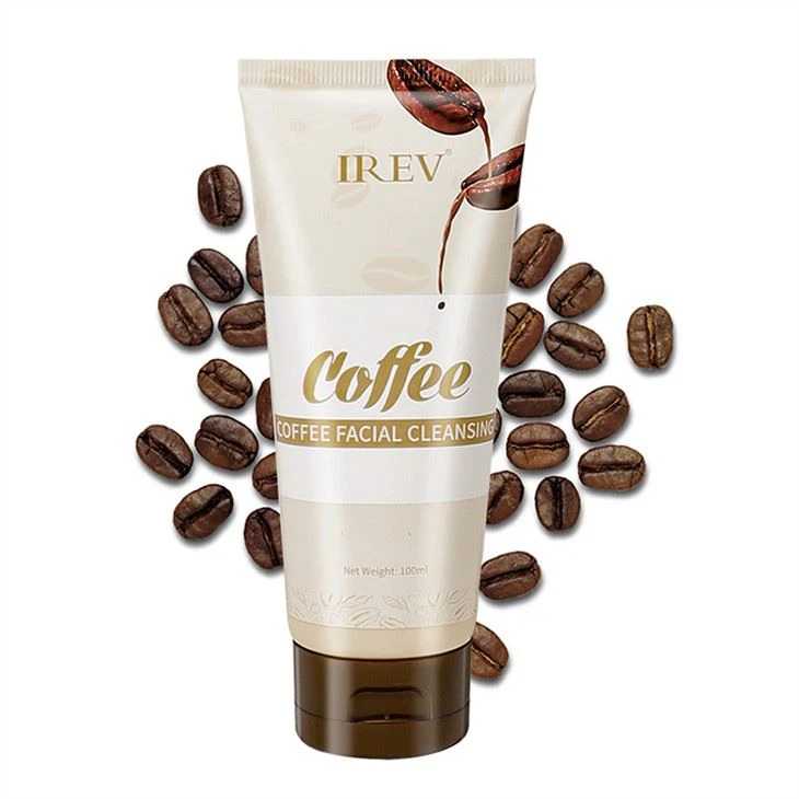 Kaffe skummende ansiktsvask